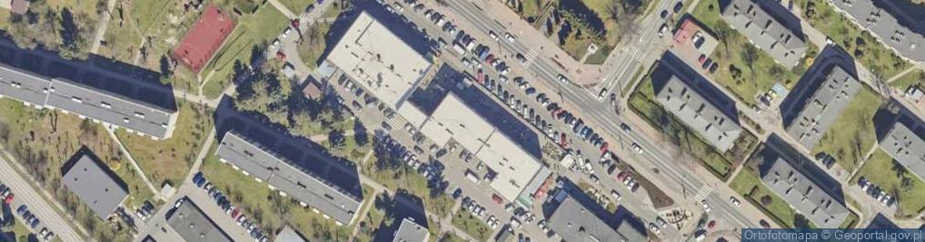 Zdjęcie satelitarne GLS - Punkt odbioru