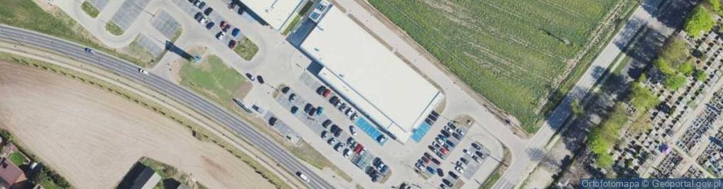 Zdjęcie satelitarne GLS - Punkt odbioru