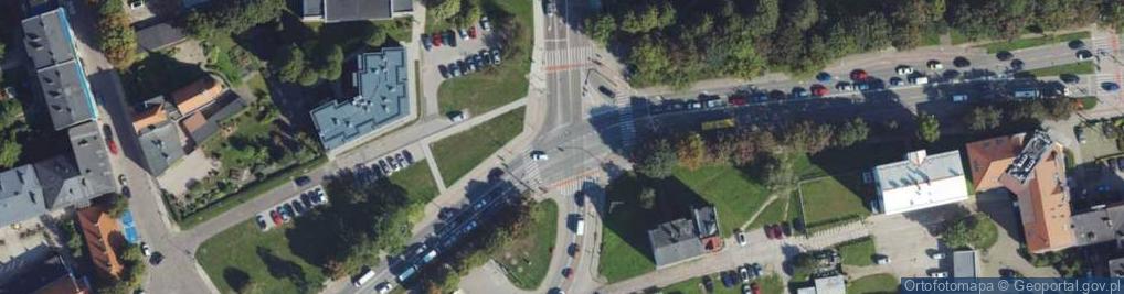 Zdjęcie satelitarne GLS - Punkt odbioru