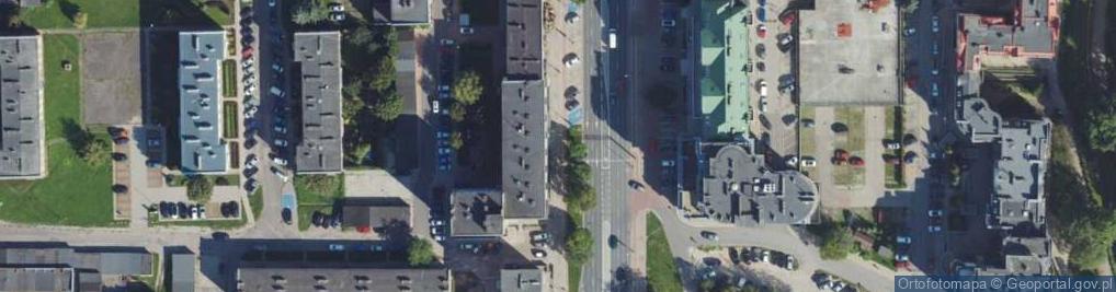 Zdjęcie satelitarne GLS - Punkt odbioru