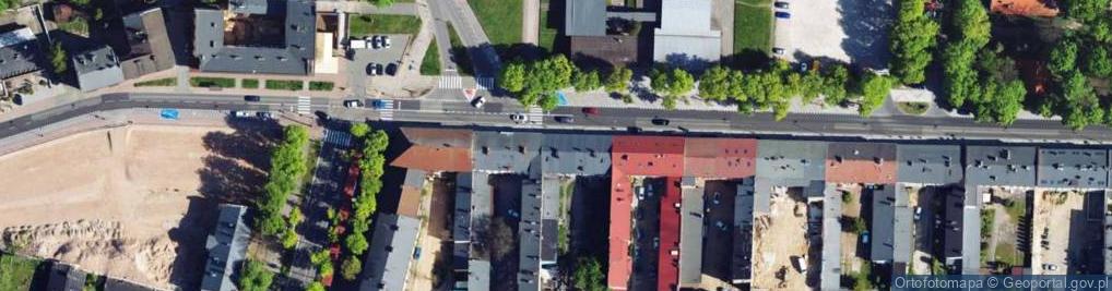 Zdjęcie satelitarne GLS - Punkt odbioru