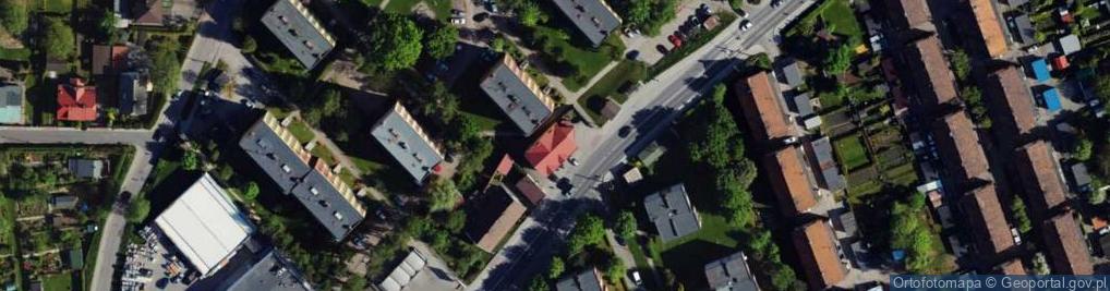 Zdjęcie satelitarne GLS - Punkt odbioru