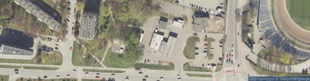 Zdjęcie satelitarne GLS - Punkt odbioru