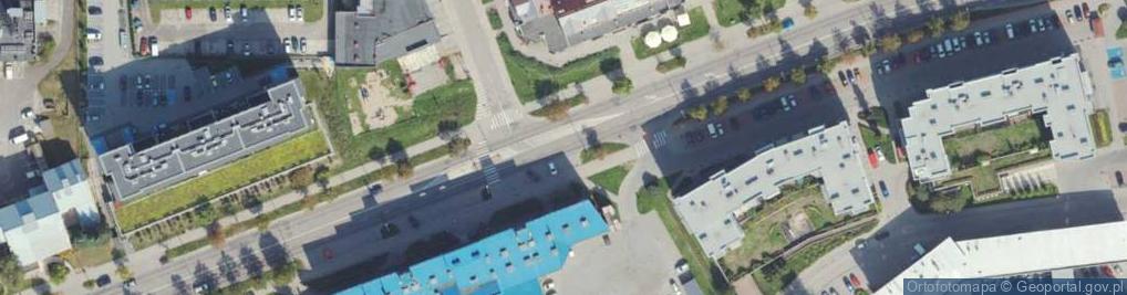 Zdjęcie satelitarne GLS - Punkt odbioru