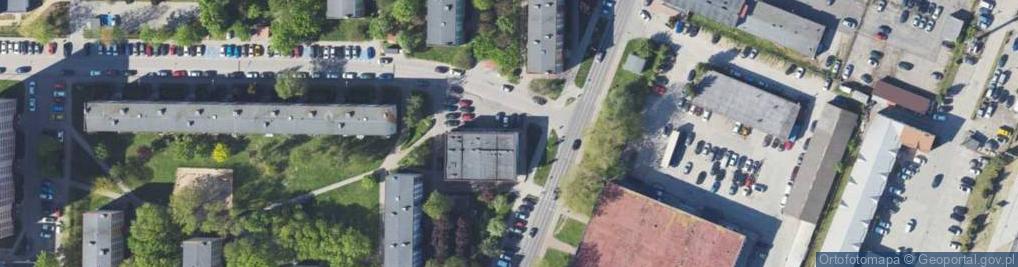 Zdjęcie satelitarne GLS - Punkt odbioru
