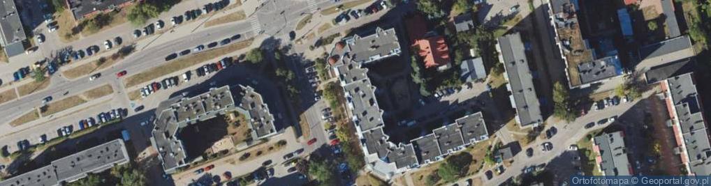 Zdjęcie satelitarne GLS - Punkt odbioru