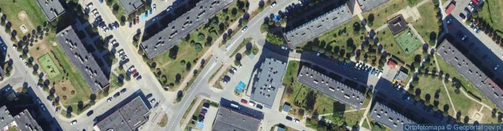Zdjęcie satelitarne GLS - Punkt odbioru