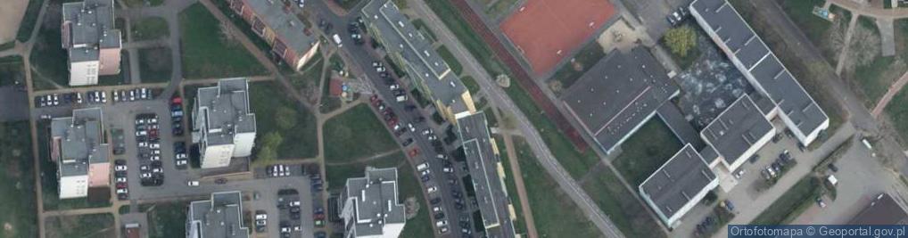 Zdjęcie satelitarne GLS - Punkt odbioru