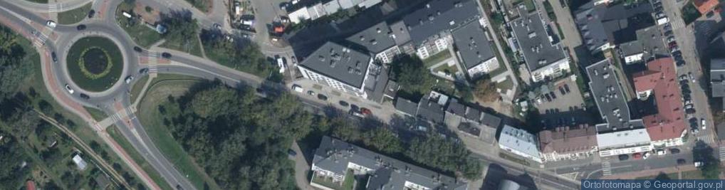 Zdjęcie satelitarne GLS - Punkt odbioru