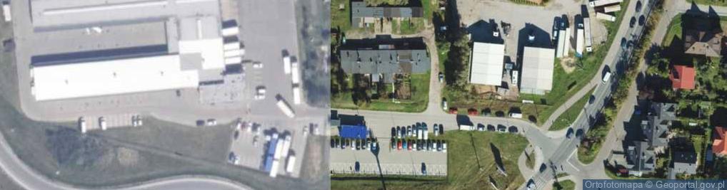 Zdjęcie satelitarne GLS - Punkt odbioru