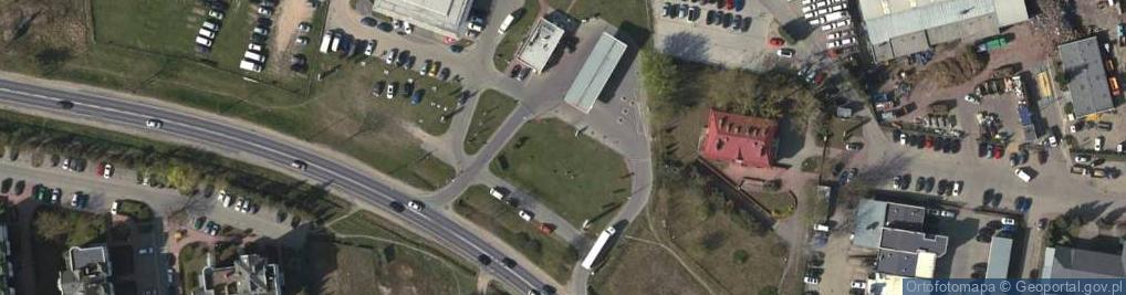 Zdjęcie satelitarne GLS - Punkt odbioru