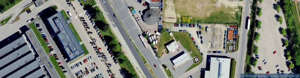 Zdjęcie satelitarne GLS - Punkt odbioru