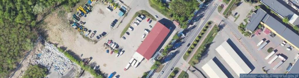 Zdjęcie satelitarne GLS - Punkt odbioru