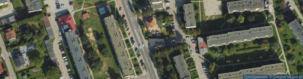 Zdjęcie satelitarne GLS - Punkt odbioru