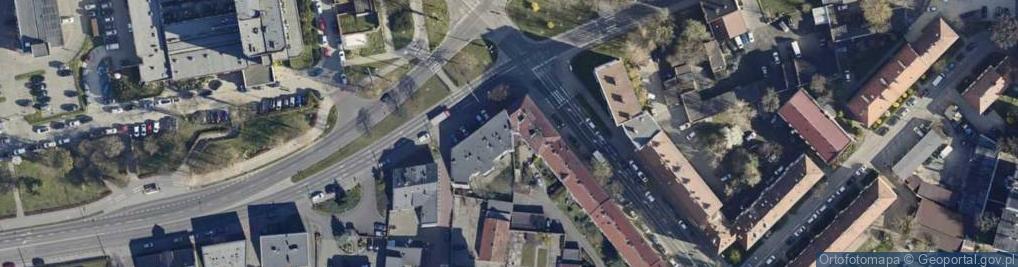 Zdjęcie satelitarne GLS - Punkt odbioru