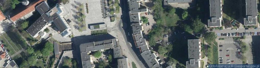 Zdjęcie satelitarne GLS - Punkt odbioru