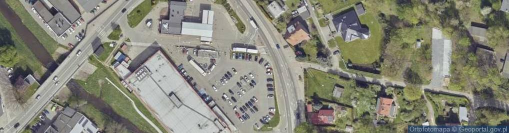 Zdjęcie satelitarne GLS - Punkt odbioru