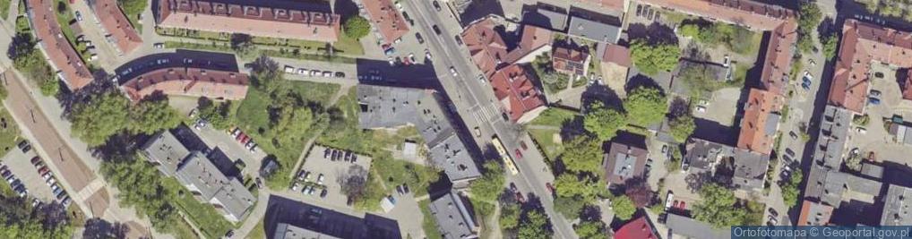 Zdjęcie satelitarne GLS - Punkt odbioru