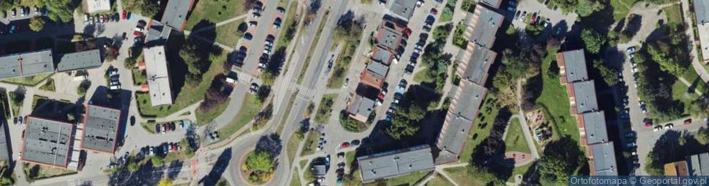 Zdjęcie satelitarne GLS - Punkt odbioru