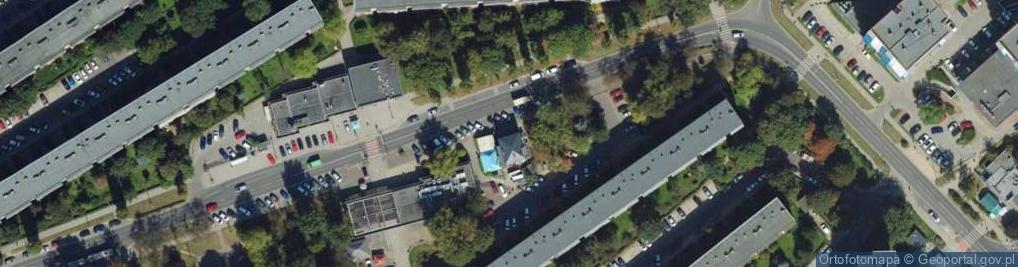Zdjęcie satelitarne GLS - Punkt odbioru