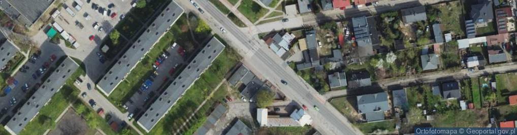 Zdjęcie satelitarne GLS - Punkt odbioru