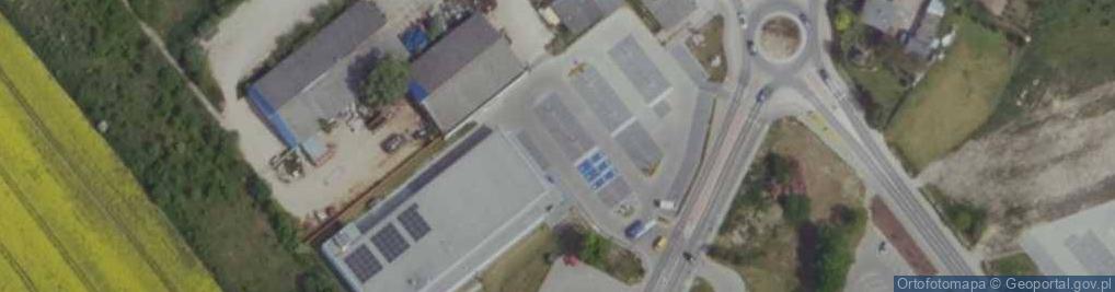 Zdjęcie satelitarne GLS - Punkt odbioru