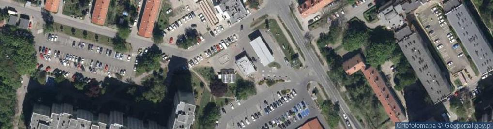 Zdjęcie satelitarne GLS - Punkt odbioru