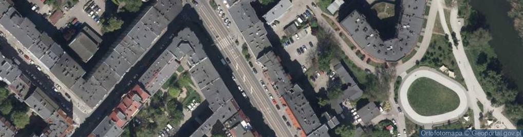 Zdjęcie satelitarne GLS - Punkt odbioru