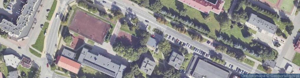 Zdjęcie satelitarne GLS - Punkt odbioru