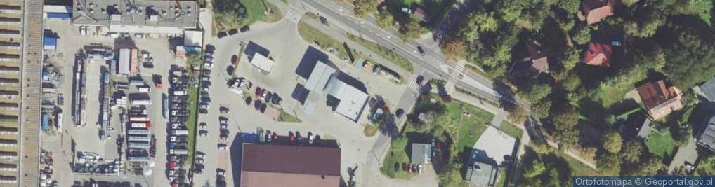 Zdjęcie satelitarne GLS - Punkt odbioru