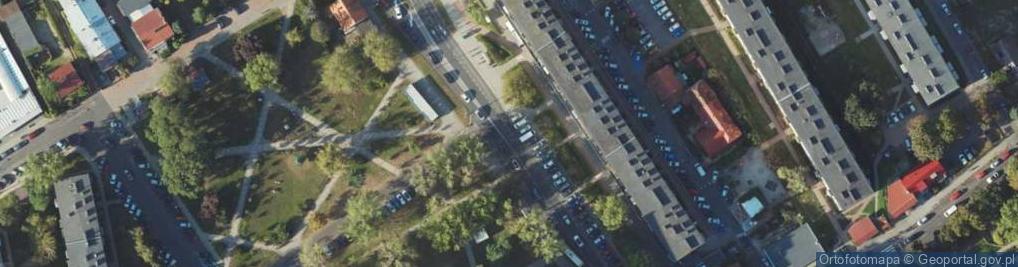 Zdjęcie satelitarne GLS - Punkt odbioru