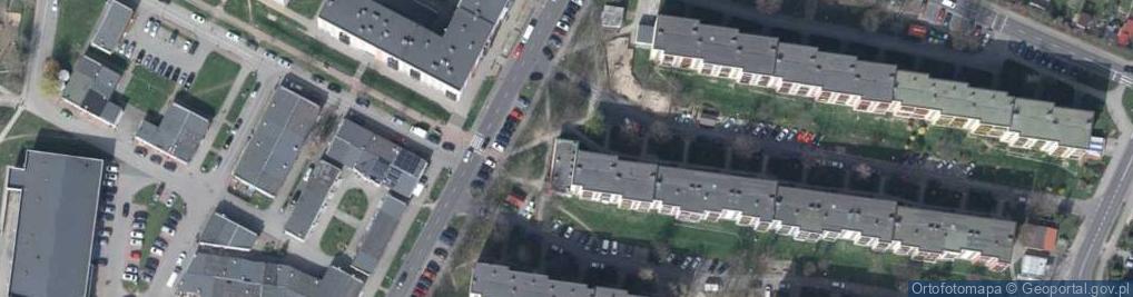 Zdjęcie satelitarne GLS - Punkt odbioru
