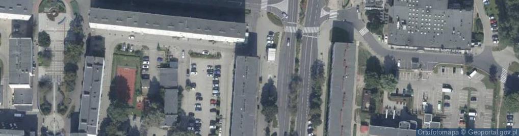 Zdjęcie satelitarne GLS - Punkt odbioru