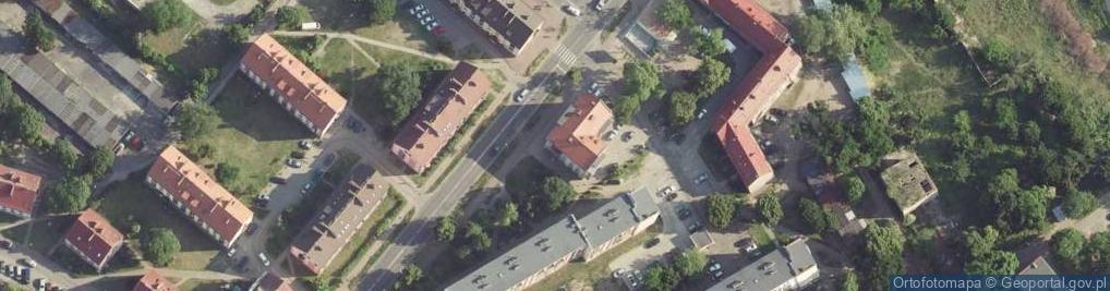 Zdjęcie satelitarne GLS - Punkt odbioru