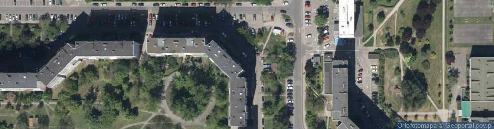 Zdjęcie satelitarne GLS - Punkt odbioru