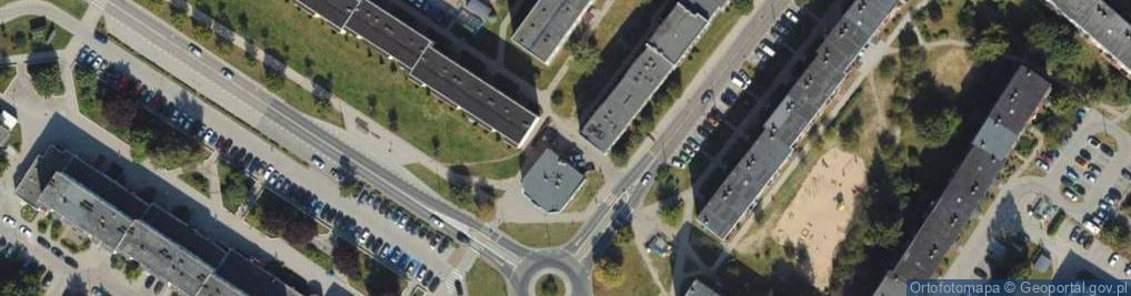 Zdjęcie satelitarne GLS - Punkt odbioru