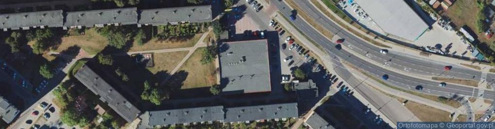 Zdjęcie satelitarne GLS - Punkt odbioru