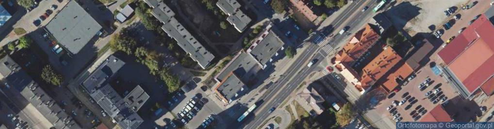 Zdjęcie satelitarne GLS - Punkt odbioru