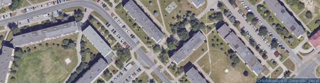 Zdjęcie satelitarne GLS - Punkt odbioru