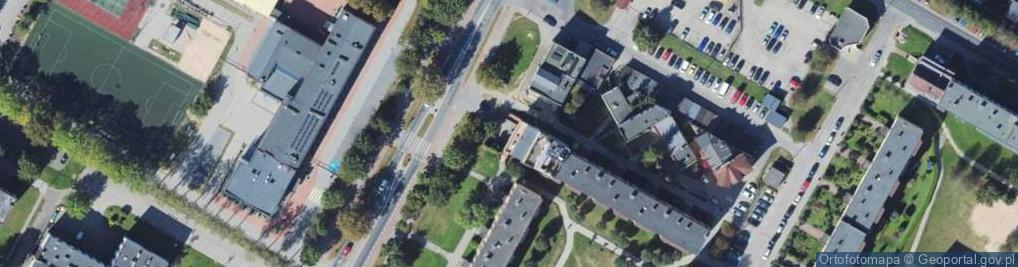 Zdjęcie satelitarne GLS - Punkt odbioru