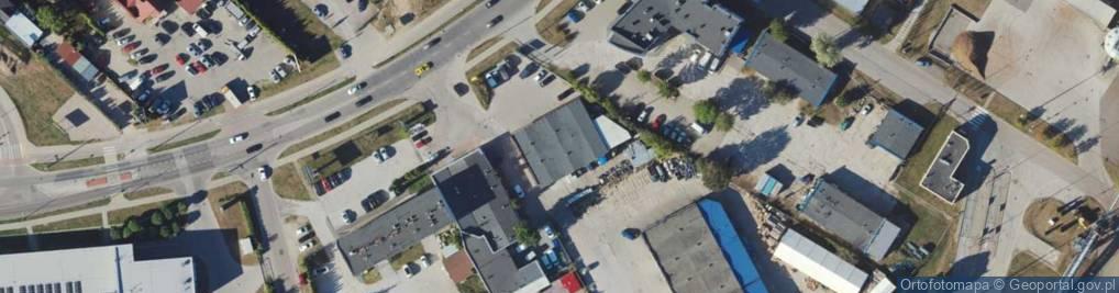 Zdjęcie satelitarne GLS - Punkt odbioru
