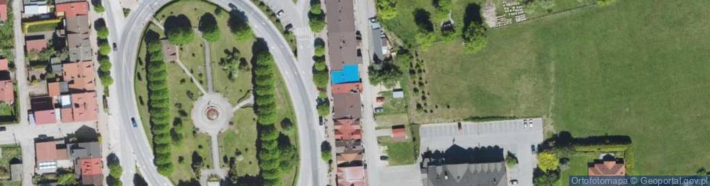 Zdjęcie satelitarne GLS - Punkt odbioru