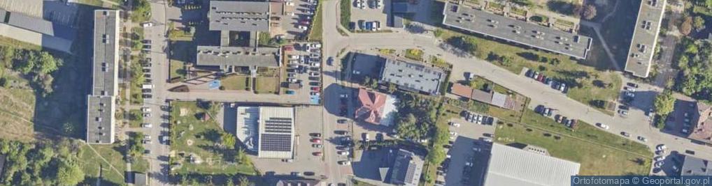 Zdjęcie satelitarne GLS - Punkt odbioru