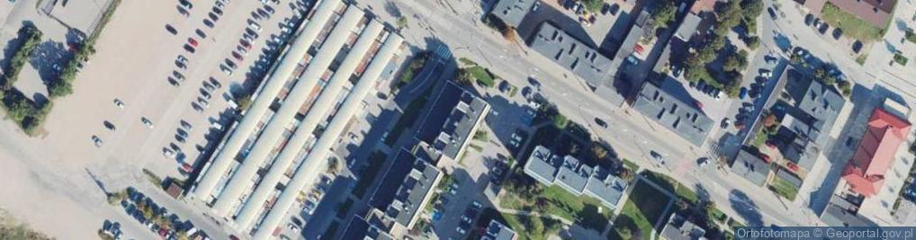 Zdjęcie satelitarne GLS - Punkt odbioru