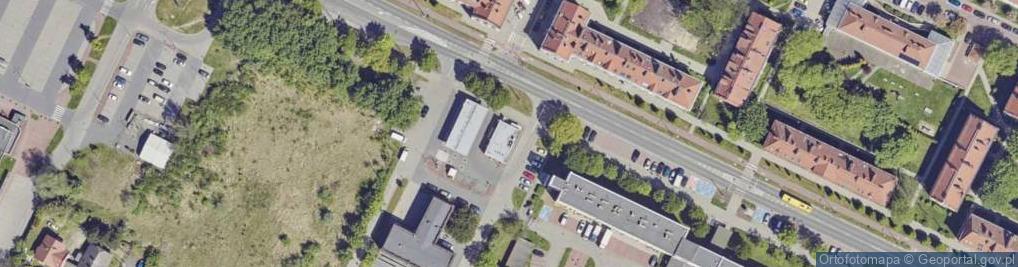 Zdjęcie satelitarne GLS - Punkt odbioru