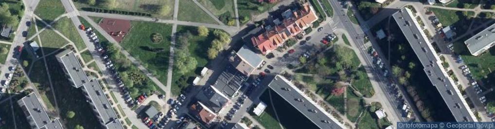 Zdjęcie satelitarne GLS - Punkt odbioru