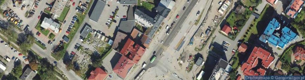 Zdjęcie satelitarne GLS - Punkt odbioru