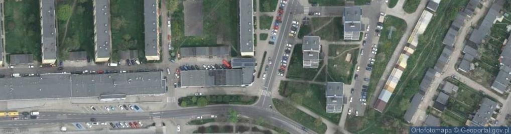 Zdjęcie satelitarne GLS - Punkt odbioru