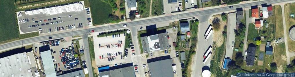 Zdjęcie satelitarne GLS - Punkt odbioru