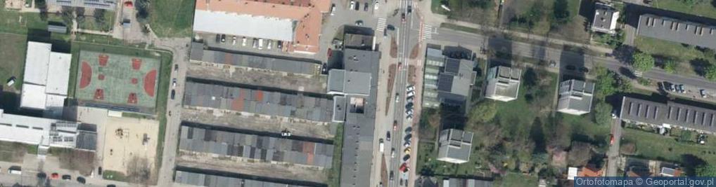 Zdjęcie satelitarne GLS - Punkt odbioru